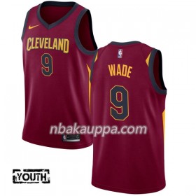Cleveland Cavaliers Dwyane Wade 9 Nike 2017-18 Granaatti Pelipaidat Swingman - Lasten